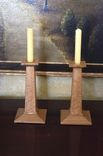 Mission Style Candle Holders 3 small