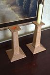 Mission Style Candle Holders 4 small