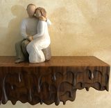 Melting Wood Shelf 3 small