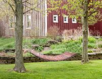 Wine Barrel Hammock 1 small