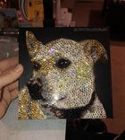 Custom Crystallized Pet Portrait Mini Dog Cat Animal Bling European Crystals 2 small