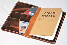 Jp Leathercraft Handmade Scribo Field Notes Cover Wallet Wheat Harvest Leather 1 small