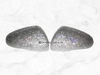 Crystallized Car Side Mirror Caps Made With Swarovski Crystals Bedazzled 3 small