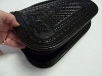 Bcl355 Large Oblong Pistol Case In “Midnight Black 2 small