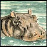 African Wildlife Tiles 3 small