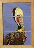 Wild Birds On Hand Painted Ceramic Tile 3 small