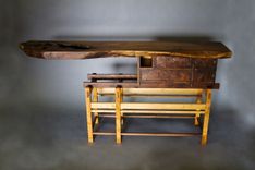 Walnut Slab Console 1 small