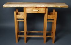 Maple And Cherry Entry Table 1 small