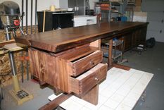 Walnut Slab Dining Table 3 small