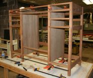 Walnut And Sapele Custom Sideboard 4 small