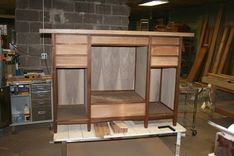 Walnut And Sapele Custom Sideboard 6 small