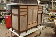 Walnut And Sapele Custom Sideboard 8 small