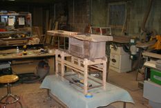 Walnut Slab Console 7 small