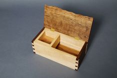 Walnut And Maple Box 2 small