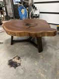 Round Siberian Elm Coffee Table 5 small