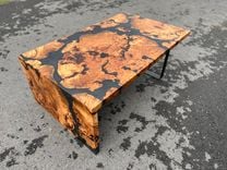 Waterfall Cherry Burl Coffee Table 1 small