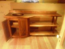 Live Edge Walnut Vanity 2 small