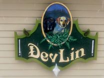 Hand Carved Signs 1 small