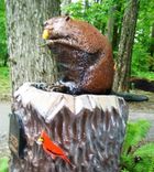 Hand Carved Mailbox 1 small