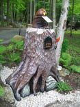 Hand Carved Mailbox 3 small