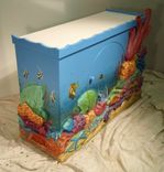 Sculpted Aquarium Base Cabinet 2 small