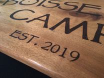Custom Hand Wood-Burned Signs 5 small