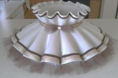 Early American Lampshade Recover 1 small