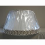Large Vintage Floor Lampshade Recover 1 small