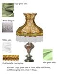 Custom Lamp Shade For A Capodimonte Vintage Lamp 5 small