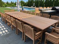Solid Mahogany Table And Chairs 1 small