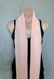 Peach Chiffon Scarf 2 small