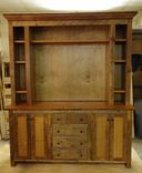 Reclaimed Barn Wood Entertainment Center 1 small