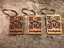 Pokémon Go Trainer Qr Code Keychain 3 small