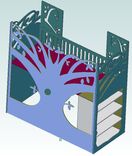 Loft Bed Tree House - 3 small