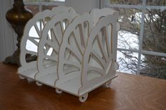 Portable Magazine, Book, Vinyl Record Or Other Rack 2 small