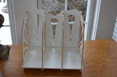Portable Magazine, Book, Vinyl Record Or Other Rack 3 small