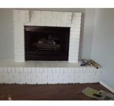 Fireplace Mantle & Surround With Brick 3 small