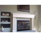 Fireplace Mantel/Mantle &Surround 1 small