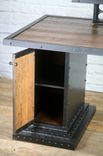 Modern Industrial Computer Desk, Reclaimed Wood Desk, Work Station, Vintage Desk, Executive Desk 2 small
