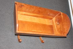 Hand Made Cradle In Cherry 2 small