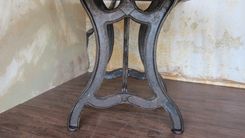 Custom Zinc Kitchen Table 4 small