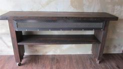 Reclaimed Wood Console Table 1 small