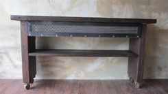 Reclaimed Wood Console Table 2 small