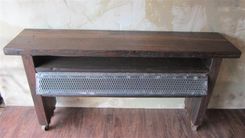 Reclaimed Wood Console Table 3 small