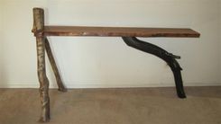 Reclaimed Wood Console Table 1 small