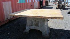Large Industrial Kitchen Island 1 small