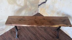 Custom Walnut Console Table 1 small