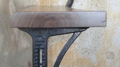 Custom Walnut Console Table 3 small