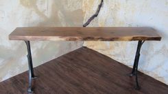 Custom Walnut Console Table 4 small