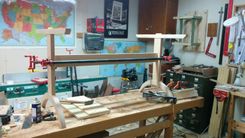 Cherry Trestle Table - Featured In Woodcraft Magazine 3 small
